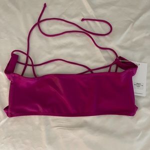 White Fox Messina Top in Magenta / Fuchsia